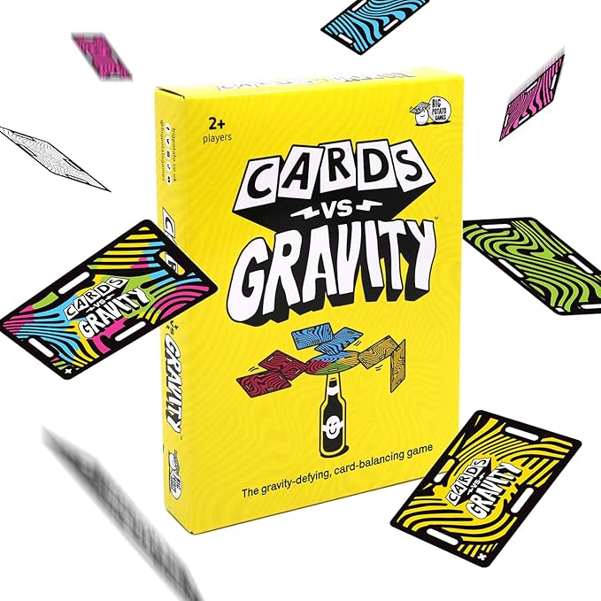 Big Potato Cards vs Gravity: Defy and Balance Fun for 2-4 Players
