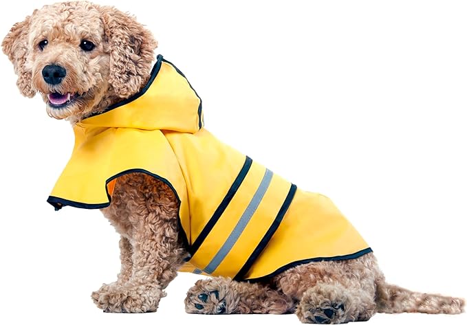 Yellow Rainy Day Pet Coat