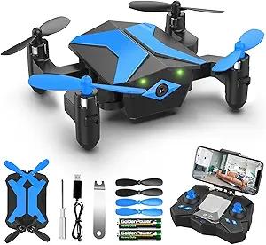 Mini Drone for Kids with FPV Camera and Voice Control
